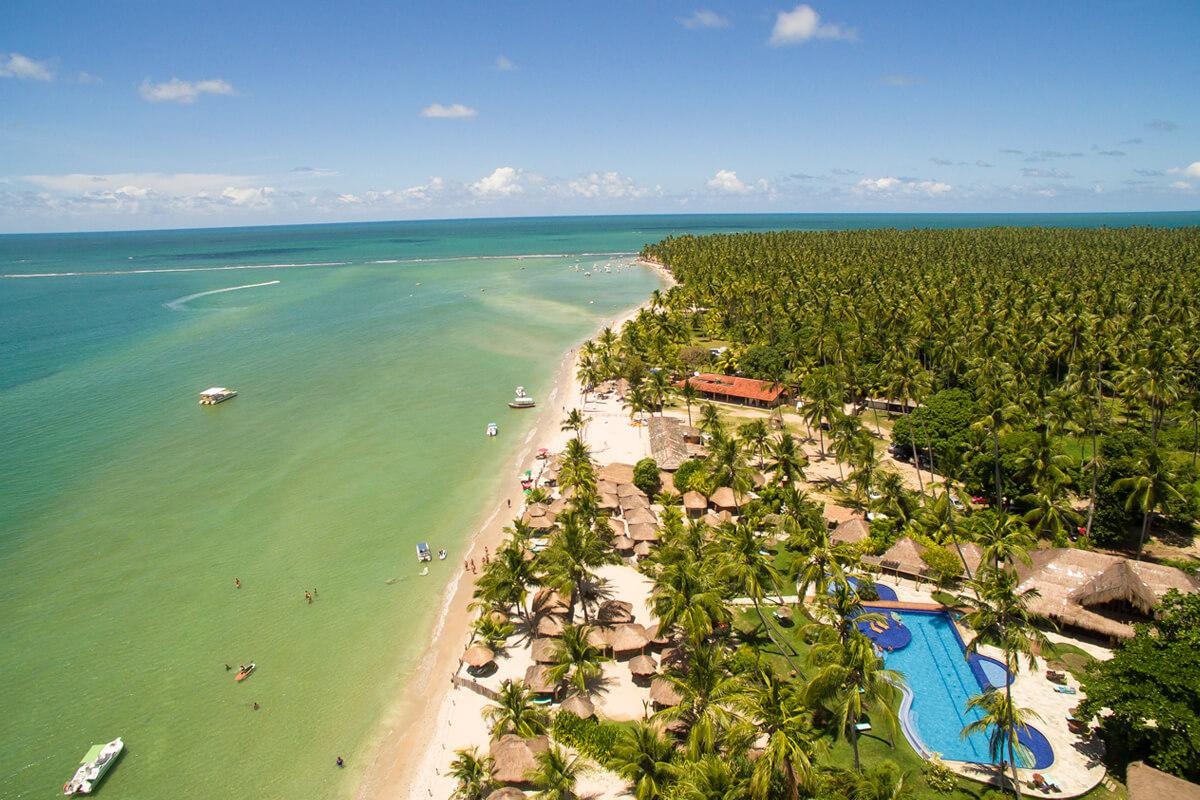 Pousada Praia Dos Carneiros Kültér fotó